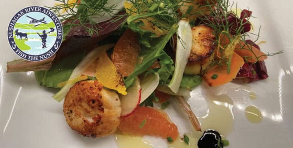 Seared Scallops and Fennel Salad