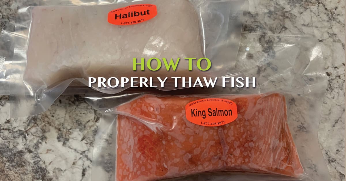 How to thaw fish