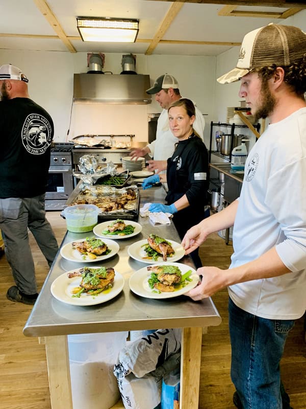 alaska silver salmon fishing lodge